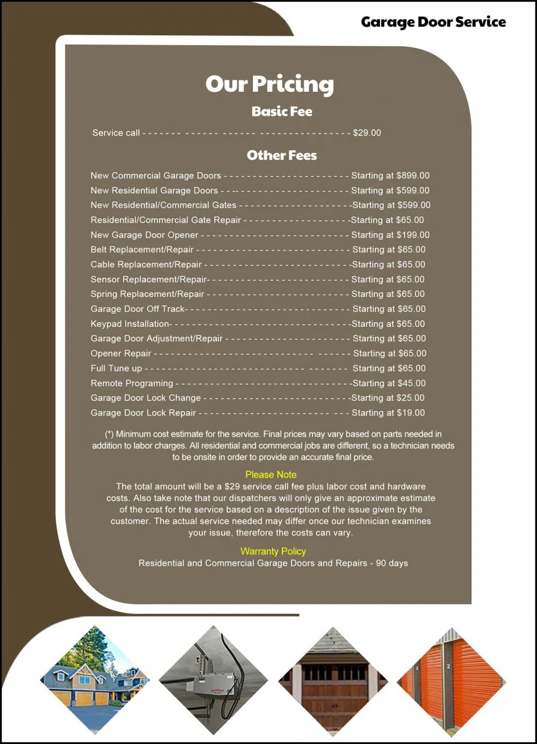 Silver Spring State Garage Door Service Silver Spring, MD 301-284-7215